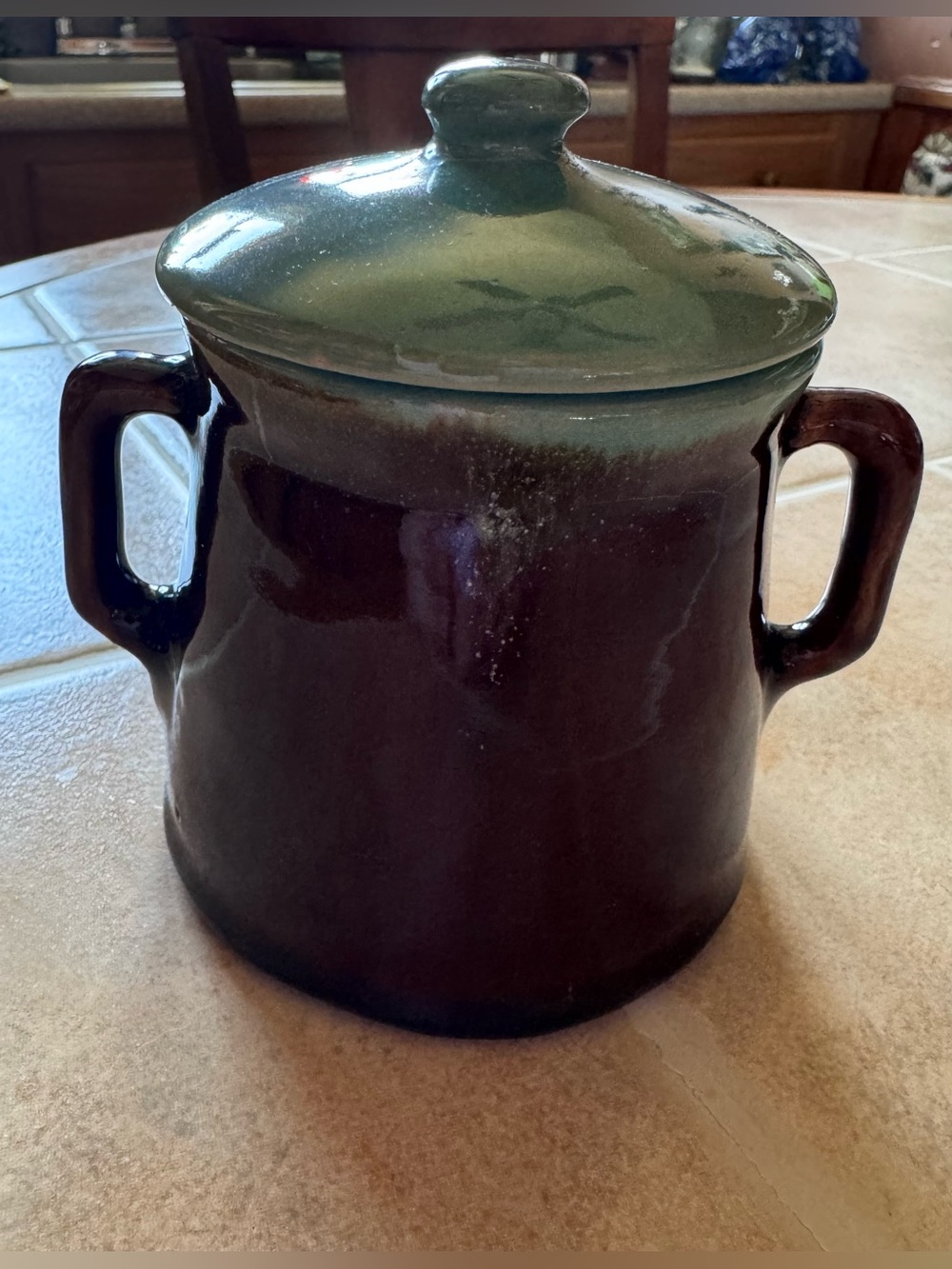 Red Wing Pottery Sugar Crock/Marmite